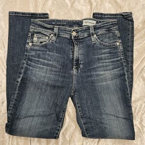 AG Mari High Rise Slim Straight 28